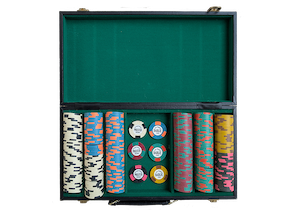 The first chip set. Picture provided by Roy Hashimoto.