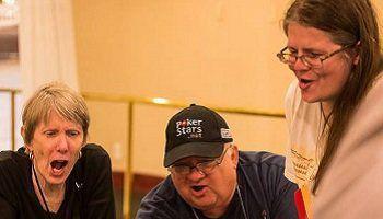 Candid shot at BARGE