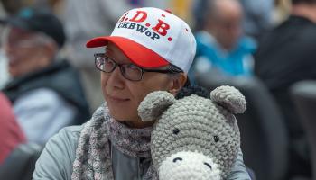 Candid shot at BARGE