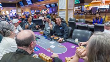 Candid shot at BARGE